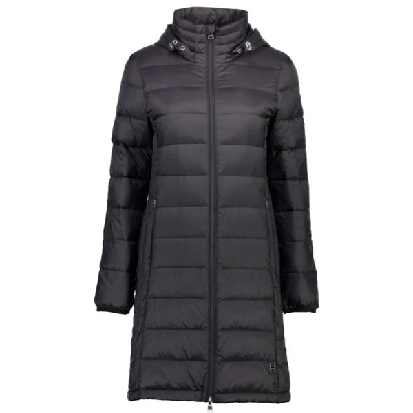 SARAH WOMEN'S 90/10 PACKABLE DOWN COAT -BLACK