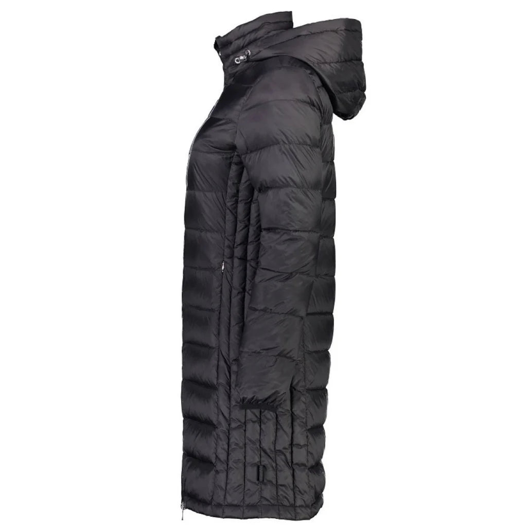 SARAH WOMEN'S 90/10 PACKABLE DOWN COAT -BLACK