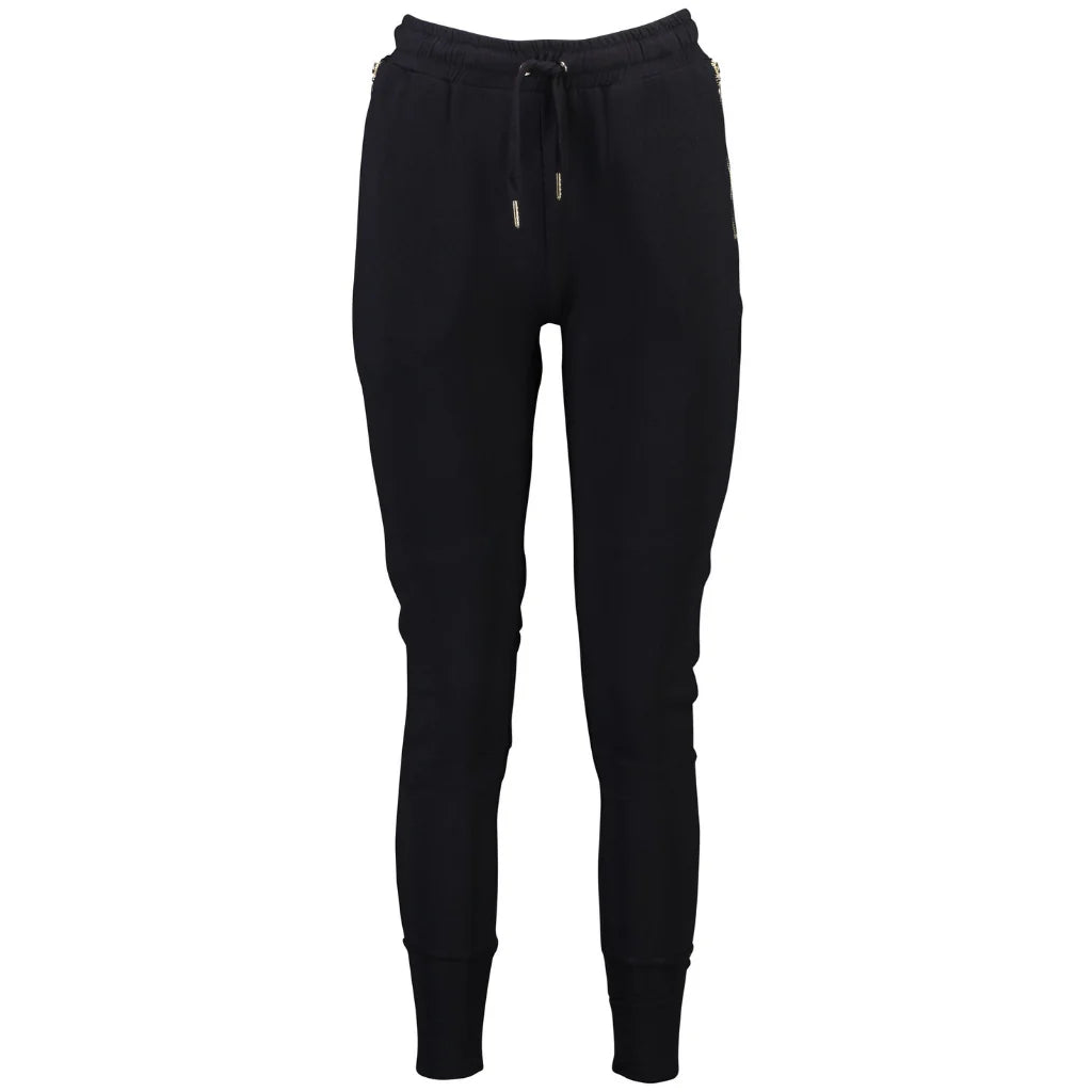 VIOLET WOMEN'S MODAL JOGGER PANTS - BLACK